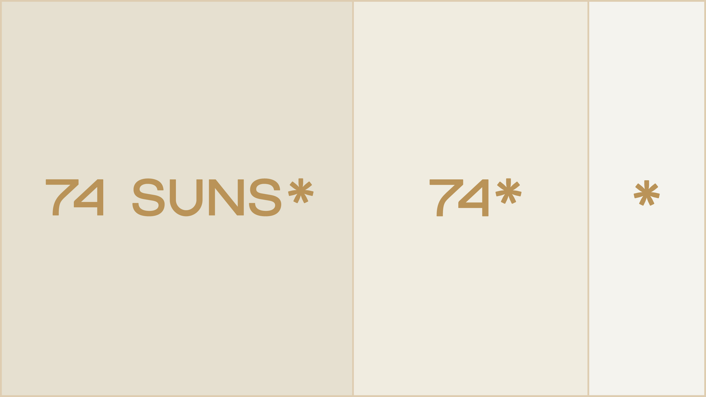 74 SUNS Cannabis Branding Responsive Logo Design